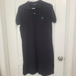 Ralph Lauren Sport Navy polo dress sz M